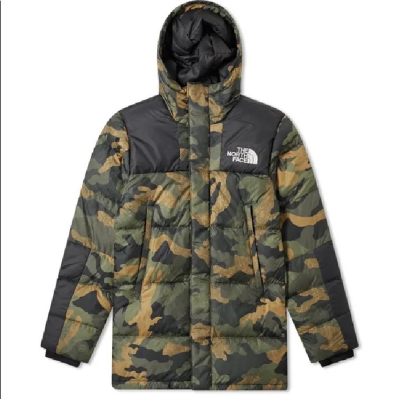 north face vest camo